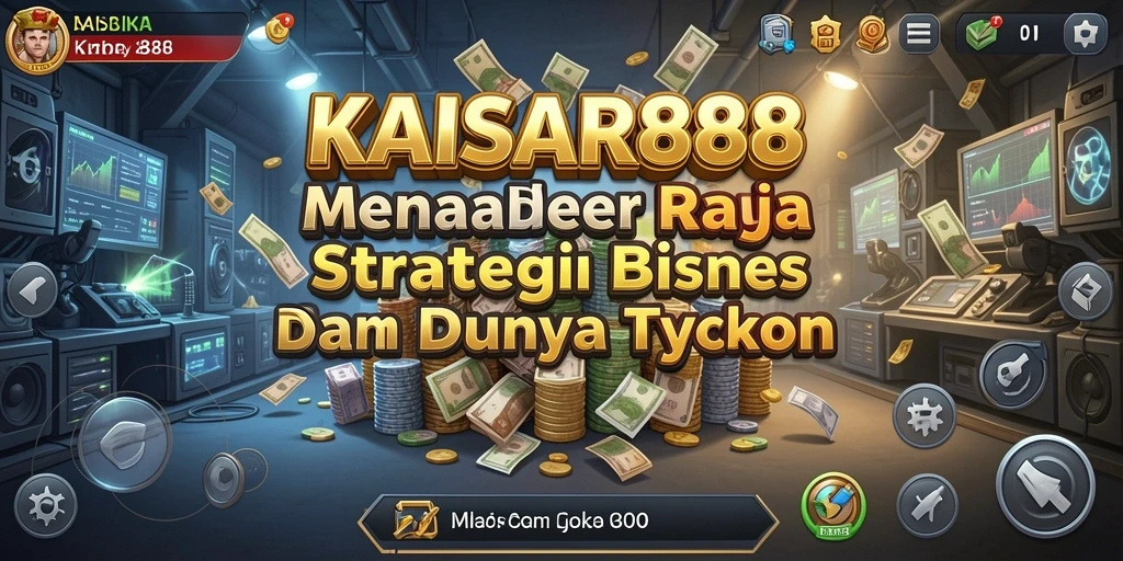 Screenshot gameplay KAISAR888 menampilkan keseruan meraih kesuksesan bisnis.