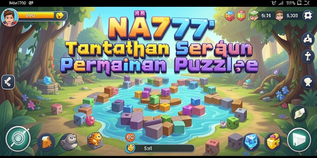 Gameplay seru dari NA777 dalam menyelesaikan puzzle.