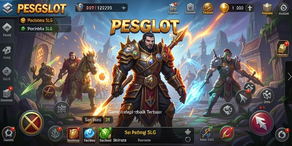 Tampilan gameplay seru dan strategis dari PESGSLOT.