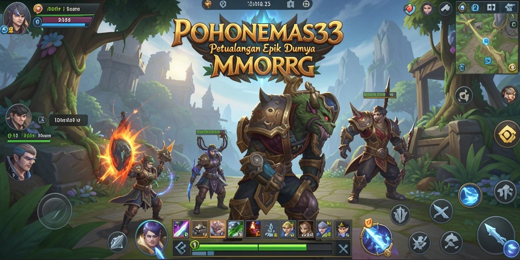 Gameplay menarik dalam dunia fantastis POHONEMAS33.