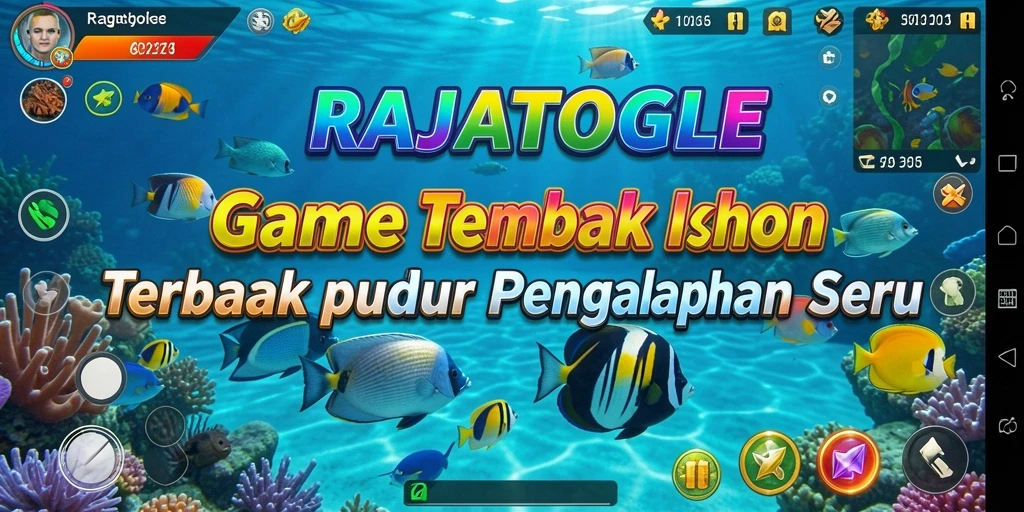 Tampilan grafis yang memukau saat bermain Tembak Ikan di RAJATOGEL.