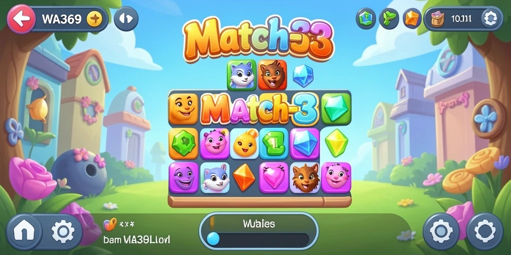 Tampilan gameplay WA369 yang menawan dan penuh warna.