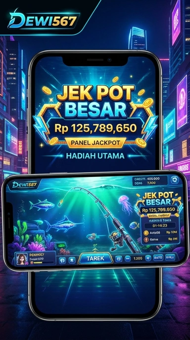 Tampilan antarmuka pengguna di aplikasi dewi567.