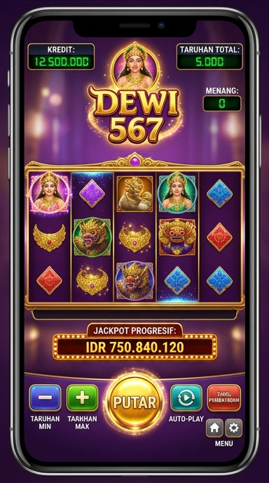 Halaman katalog aplikasi di dewi567 dengan berbagai pilihan.